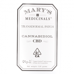 MARY'S MEDICINALS CBD:THC PATCH